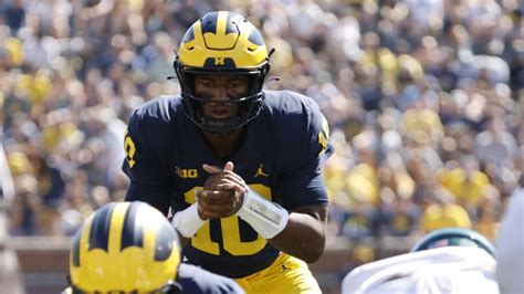 Michigan wolverines football 247 - McCarthy, a 247 Sports’ four-star recruit in 2021, has kept improving as the Wolverines’ quarterback. The 6-foot-3 passer made his debut in 2021 against Western …
